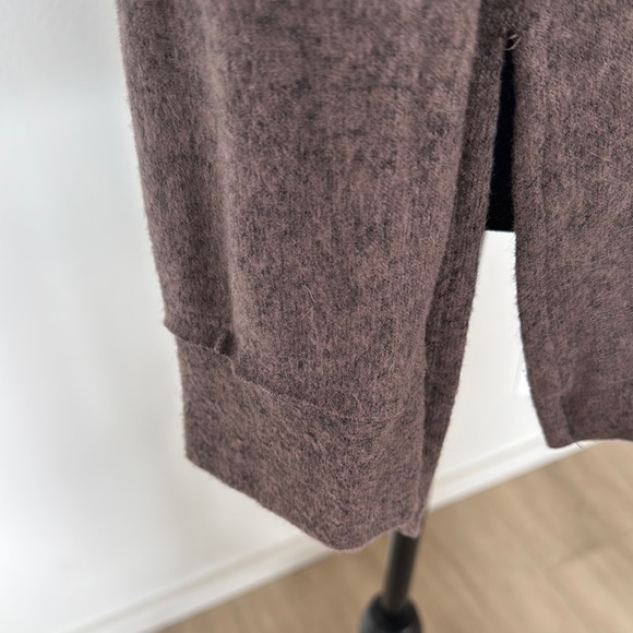 NWOT MARONIE Chic Brown Leopard Print Top - Picture 3 of 6